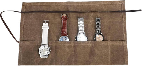 Travel watch roll organizer - travel,