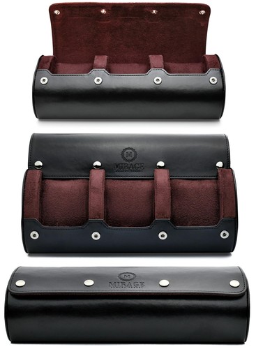 Watch roll case organizer - case,
