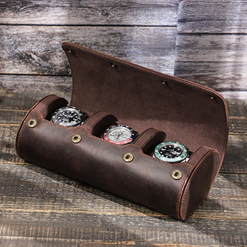 Watch roll case vintage - watch,