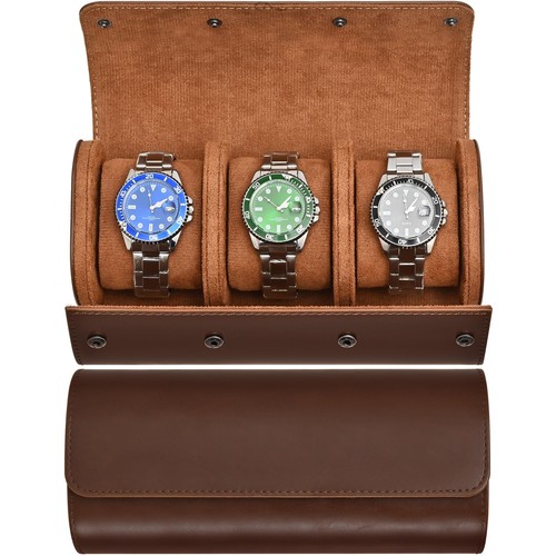 Luxury leather watch - watch, roll
