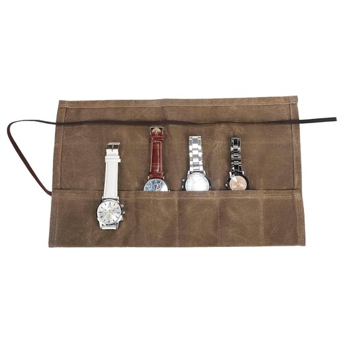 Travel watch roll organizer - watch,