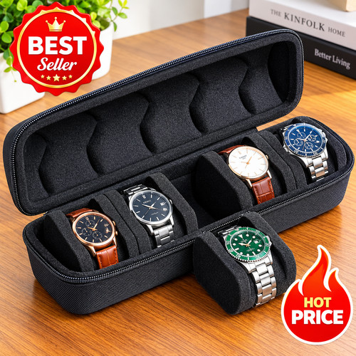 Travel watch case slot - case,