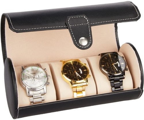 Vegan leather watch - leather,