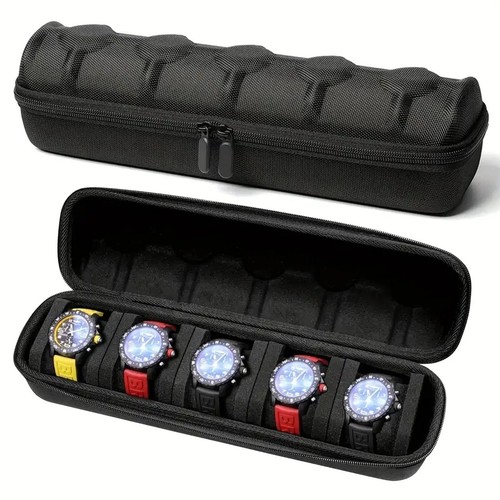 Slot travel watch - watch, case