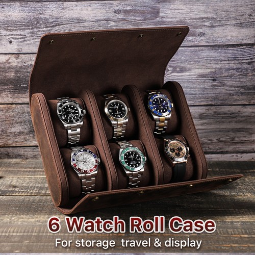 Watch roll case vintage crazy - vintage,
