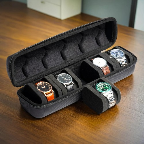 Travel watch case slot roll - watch,