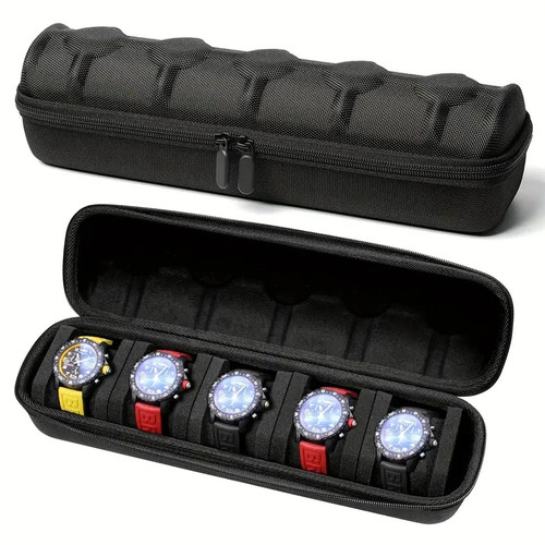 Slot travel watch roll case - travel,